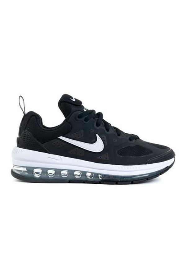 Buty do chodzenia dla dzieci Nike Air Max Genome. Zapięcie: sznurówki. Kolor: czarny. Materiał: materiał, syntetyk, tkanina. Szerokość cholewki: normalna. Model: Nike Air Max. Sport: turystyka piesza