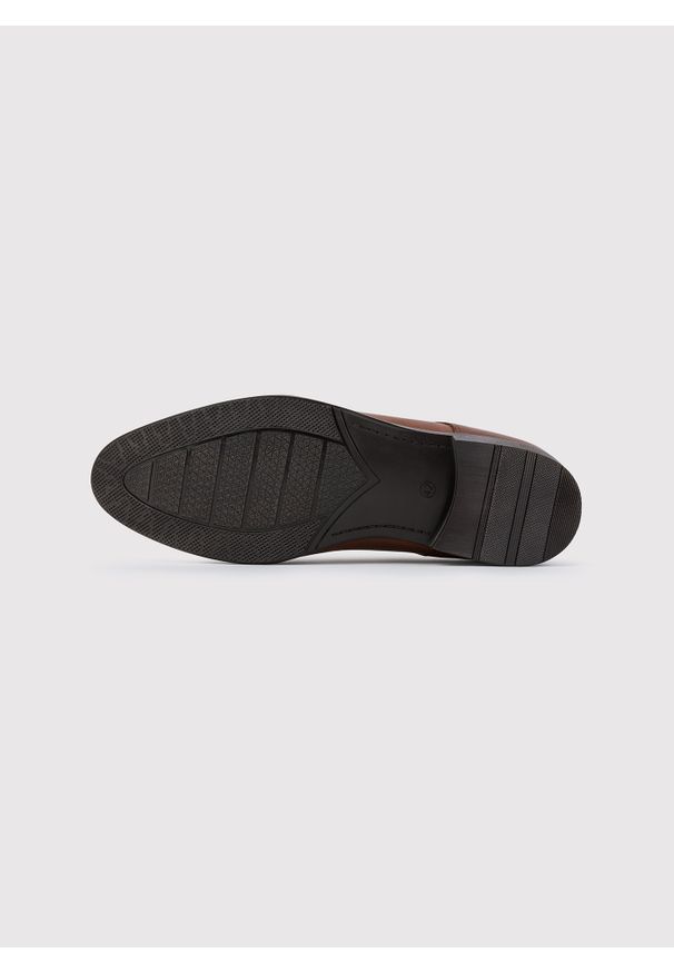 Pako Lorente - PAKO LORENTE – Buty męskie brązowe. Kolor: brązowy. Materiał: skóra. Styl: wizytowy, klasyczny, elegancki