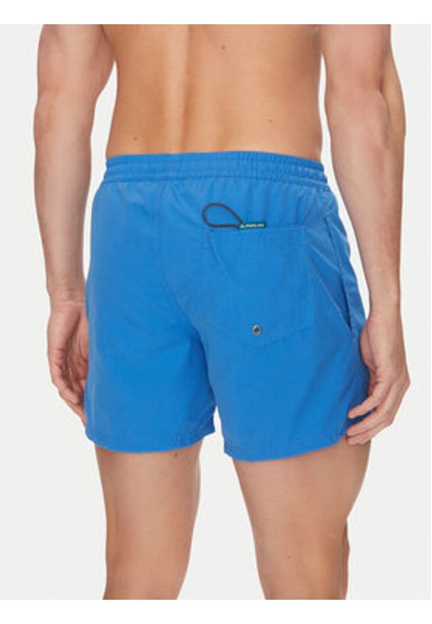 Quiksilver Szorty kąpielowe Everyday Solid Volley EQYJV04120 Niebieski Regular Fit. Kolor: niebieski. Materiał: syntetyk