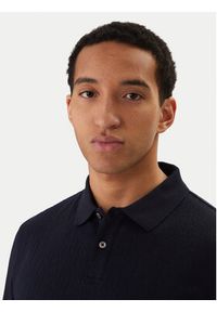 Guess Polo M6RP05 KD181 Granatowy Regular Fit. Typ kołnierza: polo. Kolor: niebieski. Materiał: bawełna #3