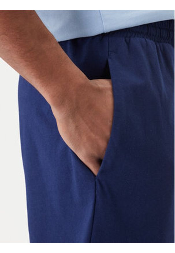 Adidas - adidas Szorty sportowe Essentials Linear JE9013 Granatowy Regular Fit. Kolor: niebieski. Materiał: bawełna. Styl: sportowy