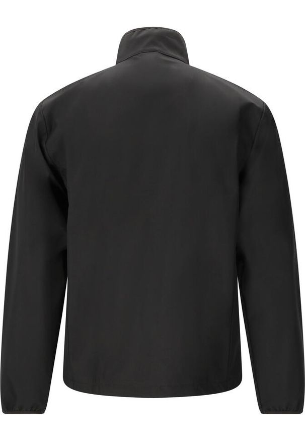 Kurtka wodoodporna Whistler Lango. Kolor: czarny, szary, wielokolorowy. Materiał: softshell. Sport: turystyka piesza, fitness