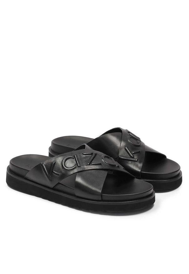 Klapki Kazar Devan 80570-01-00 Black. Kolor: czarny