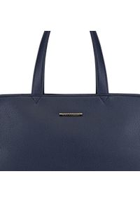 Wittchen - damska torba na laptopa 14" elegancka. Kolor: niebieski. Materiał: skóra ekologiczna. Styl: elegancki #3