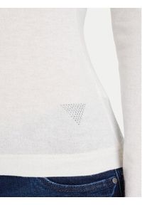 Guess Golf W4BP14 KCGM2 Écru Slim Fit. Typ kołnierza: golf. Materiał: syntetyk #3