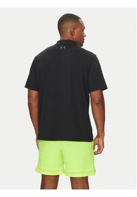 Under Armour Polo Matchplay 1377374 Czarny Loose Fit. Typ kołnierza: polo. Kolor: czarny. Materiał: syntetyk #4