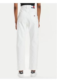 Tommy Jeans Jeansy Julie DW0DW17612 Biały Straight Fit. Kolor: biały