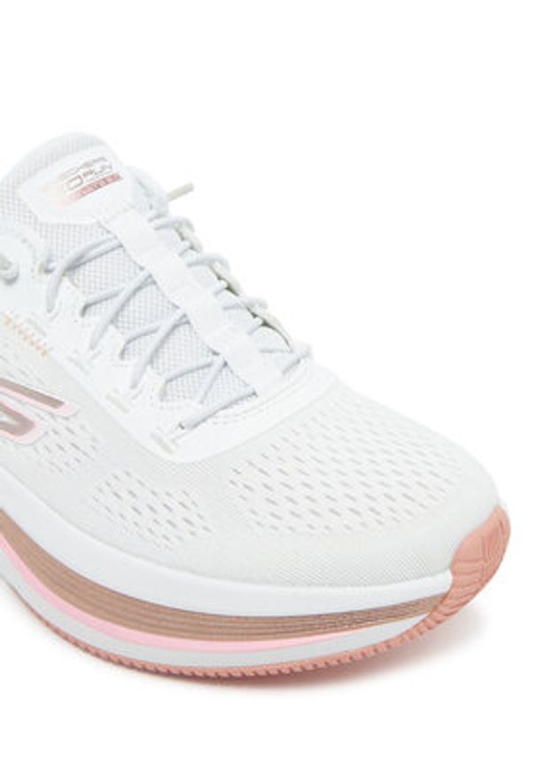 skechers - Skechers Buty do biegania Go Run Elevate 2.0-Banyan 129006/WPK Biały. Kolor: biały. Materiał: materiał. Sport: bieganie