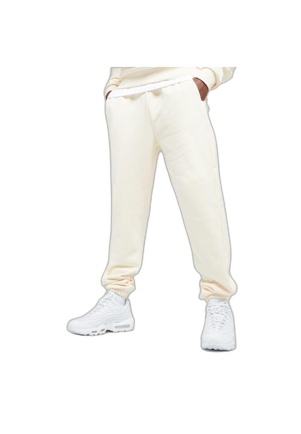 Spodnie dresowe Urban Classics Ultra Heavy. Kolor: biały. Materiał: dresówka