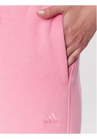 Adidas - adidas Spodnie dresowe ALL SZN Fleece Joggers IC6459 Różowy Loose Fit. Kolor: różowy. Materiał: bawełna #4