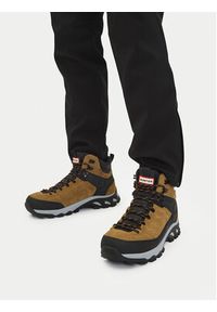 Hunter Trekkingi CEO-H8-352 Brązowy. Kolor: brązowy. Materiał: skóra, zamsz. Sport: turystyka piesza #8