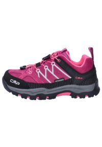 Buty trekkingowe dziecięce CMP Rigel Low Wp. Kolor: różowy. Sport: turystyka piesza