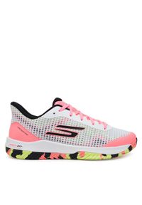 skechers - Skechers Buty do tenisa Viper Court Pro 246069/WMLT Biały. Kolor: biały. Materiał: materiał. Sport: tenis