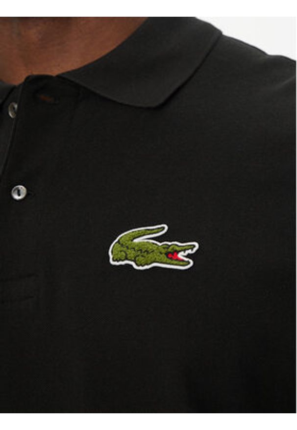 Lacoste Polo PH2751 Czarny Regular Fit. Typ kołnierza: polo. Kolor: czarny. Materiał: bawełna