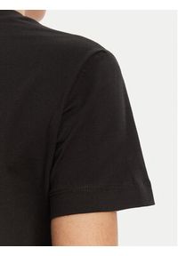 Versace Jeans Couture T-Shirt 78HAHS04 Czarny Regular Fit. Kolor: czarny. Materiał: bawełna