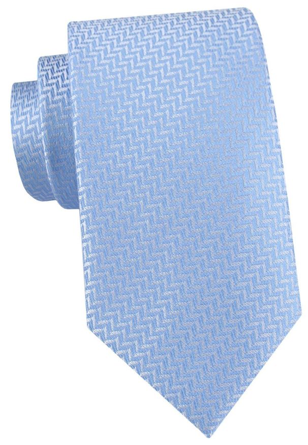 Męski Krawat Alties - Geometryczny Mikrowzór, Kolor Błękitny. Kolor: niebieski. Materiał: tkanina. Wzór: geometria. Styl: wizytowy, elegancki