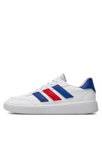 Adidas - adidas Sneakersy Courtblock IF4032 Biały. Kolor: biały. Materiał: skóra #6