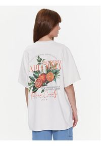 BDG Urban Outfitters T-Shirt BDG CALIFORNIA ORANGE T 76488816 Biały Oversize. Kolor: biały. Materiał: bawełna #3