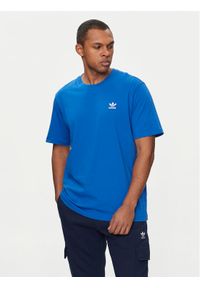 Adidas - adidas T-Shirt Trefoil Essentials IR9687 Niebieski Regular Fit. Kolor: niebieski. Materiał: bawełna #1
