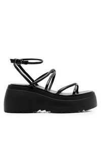 Jenny Fairy Sandały WS186-03 Czarny. Kolor: czarny. Materiał: syntetyk #2