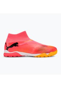 Buty piłkarskie męskie Puma Future 7 Match+ Ll Tt. Kolor: różowy. Materiał: materiał, syntetyk. Szerokość cholewki: normalna. Sport: piłka nożna