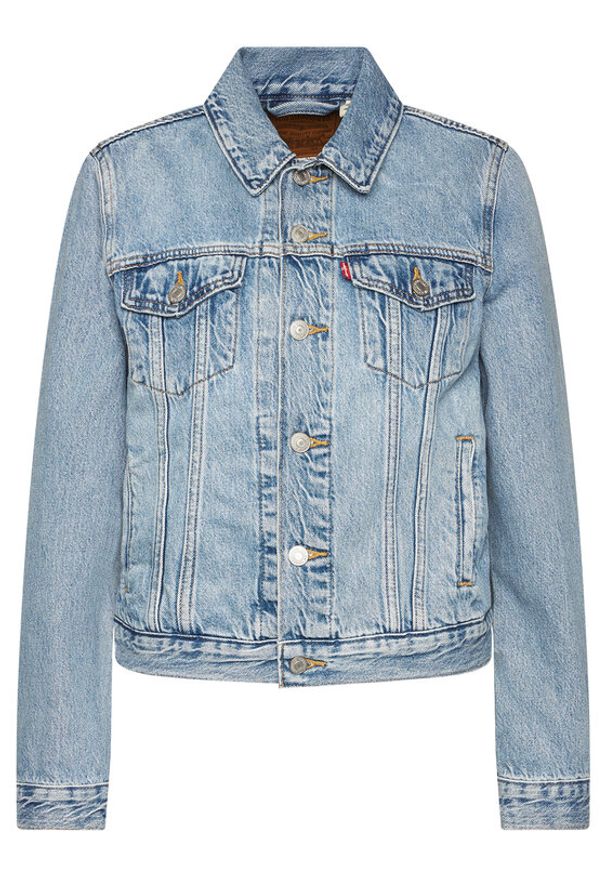 Levi's® Kurtka jeansowa Original Trucker 29945-0100 Niebieski Regular Fit. Kolor: niebieski. Materiał: jeans, bawełna