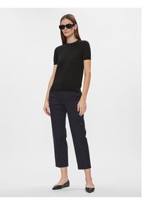 TOMMY HILFIGER - Tommy Hilfiger Chinosy WW0WW40504 Granatowy Regular Fit. Kolor: niebieski. Materiał: wiskoza, bawełna #3