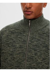 Selected Homme Sweter 16090152 Zielony Regular Fit. Kolor: zielony. Materiał: bawełna #3