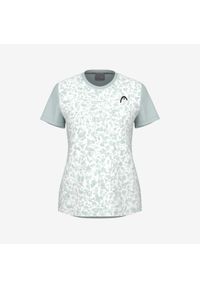Head - TIE-BREAK II T-Shirt Women. Kolor: niebieski. Wzór: motyw zwierzęcy. Sport: tenis #1