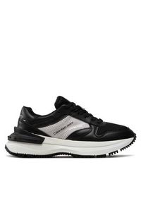 Calvin Klein Jeans Sneakersy Chunky Runner 1 YM0YM00450 Czarny. Kolor: czarny. Materiał: materiał #3