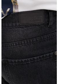 !SOLID - Solid szorty jeansowe męskie kolor czarny. Kolor: czarny. Materiał: jeans #4