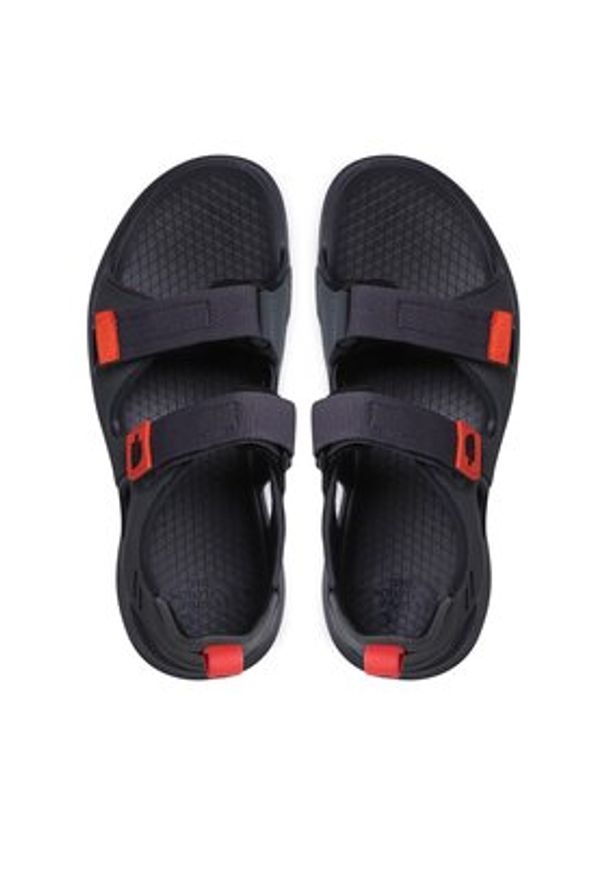 The North Face Sandały Hedgehog Sandal III NF0A46BHIGP1-070 Szary. Kolor: szary. Materiał: nubuk, skóra