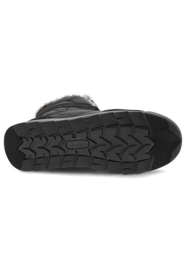 Czarne Śniegowce Cross Jeans Ocieplane Buty Damskie. Okazja: na spacer. Kolor: czarny. Materiał: syntetyk, skóra ekologiczna, futro. Szerokość cholewki: normalna. Sezon: zima