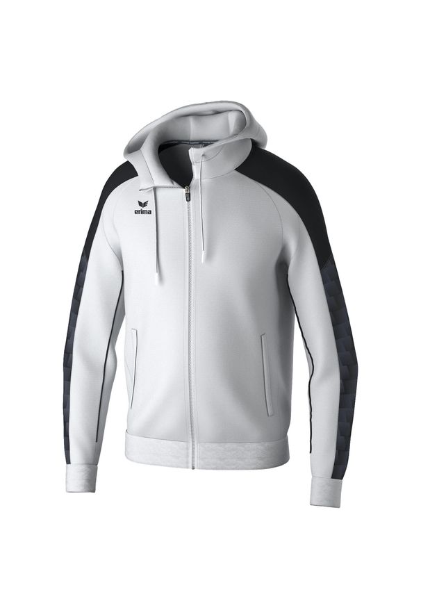 ERIMA - Dziecięca bluza dresowa z kapturem Erima Evo Star. Typ kołnierza: kaptur. Kolor: czarny, biały, wielokolorowy. Materiał: dresówka. Sport: piłka ręczna, fitness