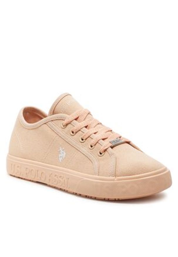 U.S. Polo Assn. Sneakersy Marew005B Różowy. Kolor: różowy. Materiał: materiał