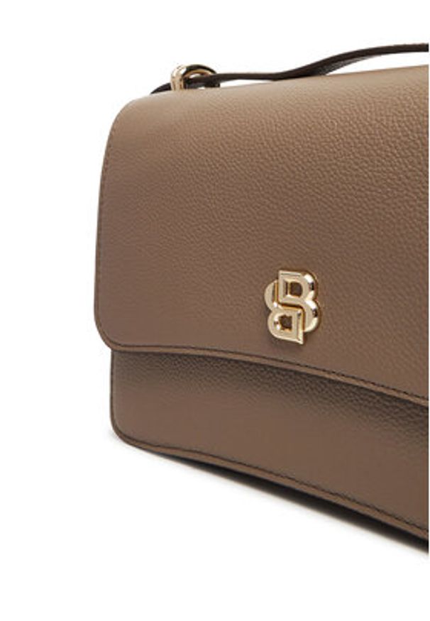 BOSS Torebka 50554935 Brązowy. Kolor: brązowy. Materiał: skórzane