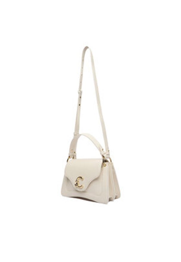 Coccinelle Torebka SSL Coccinelle C-Me E1 SSL 18 02 01 Écru. Kolor: kremowy. Materiał: skórzane