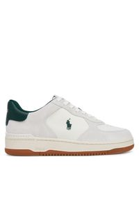 Polo Ralph Lauren Sneakersy 809971482002 Biały. Kolor: biały. Materiał: zamsz, skóra