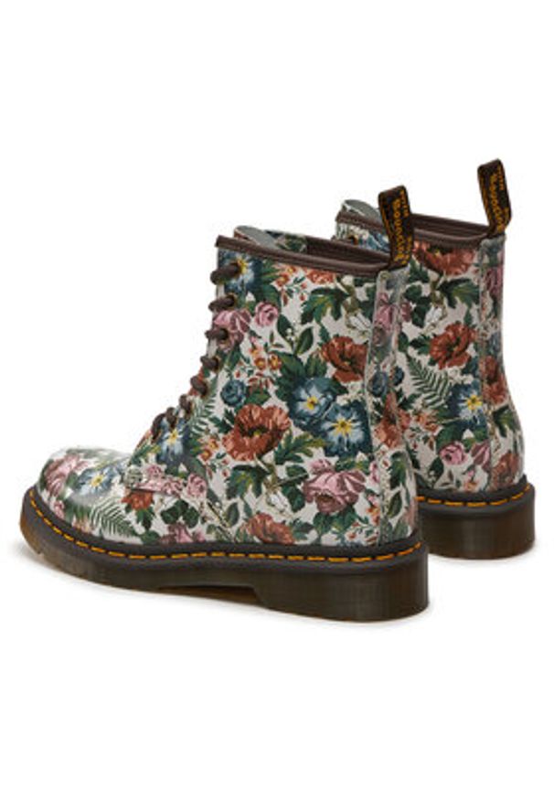 Dr. Martens Glany 1460 English Garden 31689649 Kolorowy. Materiał: skóra. Wzór: kolorowy