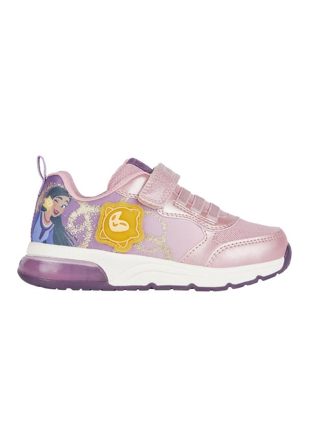 Tenisówki Geox Model J Spaceclub G.a Kolor Rose. Kolor: różowy. Materiał: tkanina, syntetyk