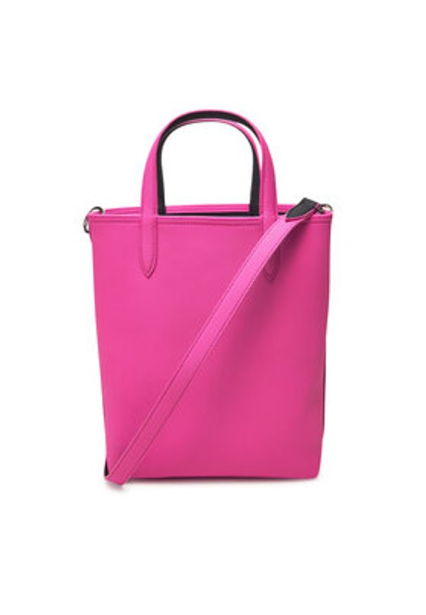 Lacoste Torebka NF2991AA Czarny. Kolor: czarny. Materiał: skórzane