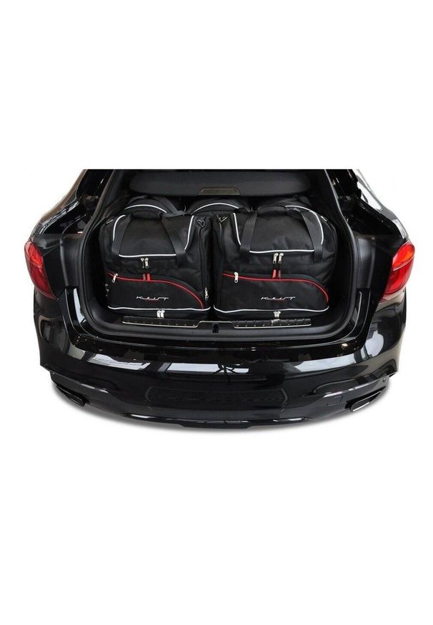 KJUST - Torby Do Bagażnika Bmw X6 2014-2019 5Szt Kjust. Kolor: czarny. Styl: sportowy