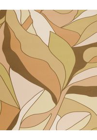 Luisa Spagnoli - LUISA SPAGNOLI - Beżowa apaszka Riso z jedwabiu. Kolor: brązowy. Materiał: jedwab. Wzór: aplikacja #3