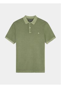 Marc O'Polo Polo M22 2496 53190 Zielony Slim Fit. Typ kołnierza: polo. Kolor: zielony. Materiał: bawełna