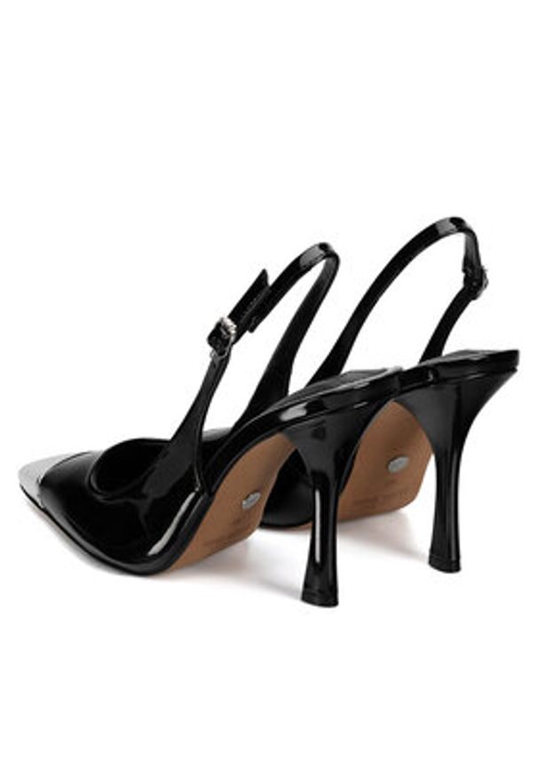 Nine West Szpilki WFA3376-1 Czarny. Kolor: czarny. Materiał: skóra. Obcas: na szpilce