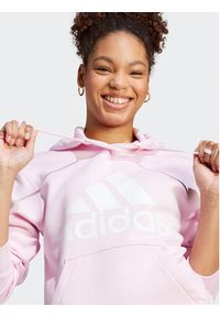 Adidas - adidas Bluza Essentials Big Logo Regular IM0255 Różowy Regular Fit. Kolor: różowy. Materiał: bawełna