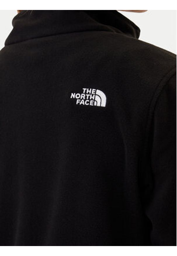 The North Face Polar Glacier NF0A8D2J Czarny Regular Fit. Kolor: czarny. Materiał: syntetyk