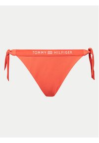 TOMMY HILFIGER - Tommy Hilfiger Dół od bikini UW0UW05260 Czerwony. Kolor: czerwony. Materiał: syntetyk