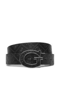 Guess Pasek Męski BMGGDB P4435 Czarny. Kolor: czarny. Materiał: skóra #1