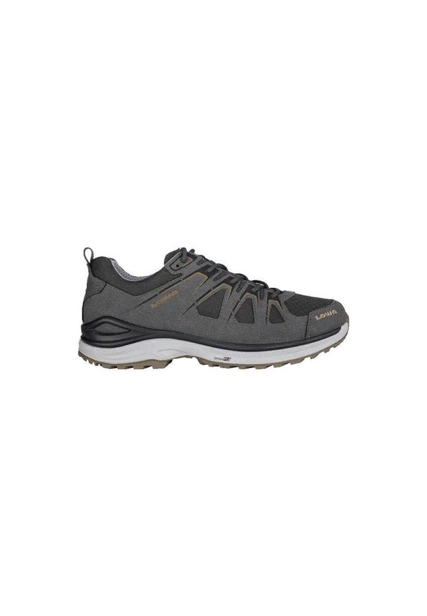 Buty trekkingowe męskie Lowa Innox Evo Ii Gtx. Zapięcie: sznurówki. Kolor: szary. Materiał: materiał, syntetyk, tkanina. Szerokość cholewki: normalna